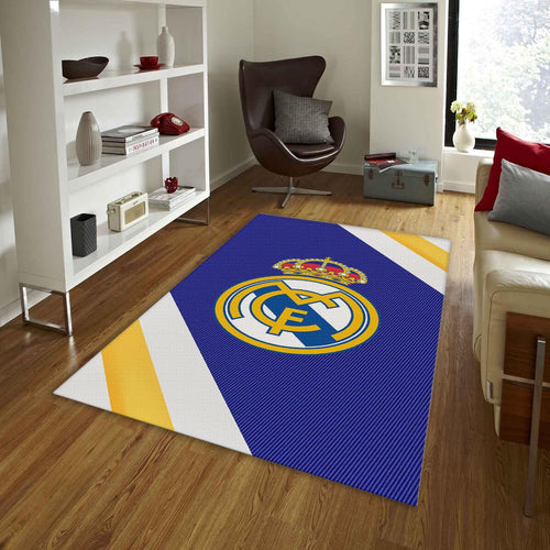 Real Madrid Rug Real Madrid Team Rug - Personalized Football Fan