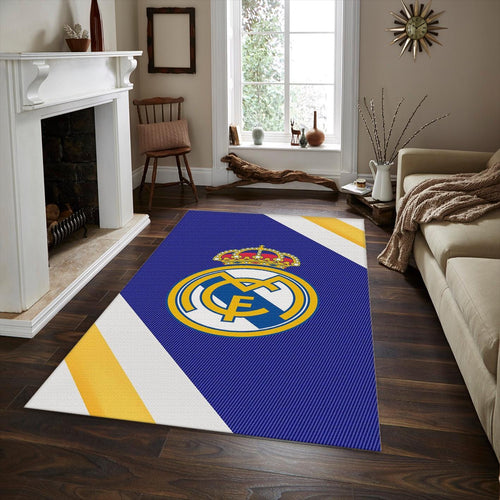 Real Madrid Rug Real Madrid Team Rug - Personalized Football Fan