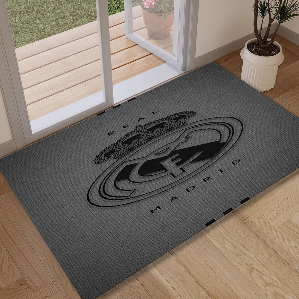 Real Madrid Rug Real Madrid Rug Football Carpet for Garage & Kids