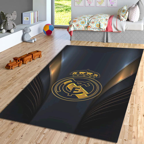Real Madrid Rug Real Madrid Rug Football Carpet for Garage & Kids