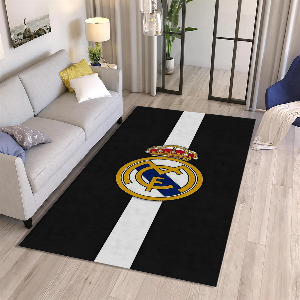 Real Madrid Rug Real Madrid Rug Football Carpet for Garage & Kids
