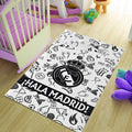 Real Madrid Rug Real Madrid Rug Football Carpet for Garage & Kids