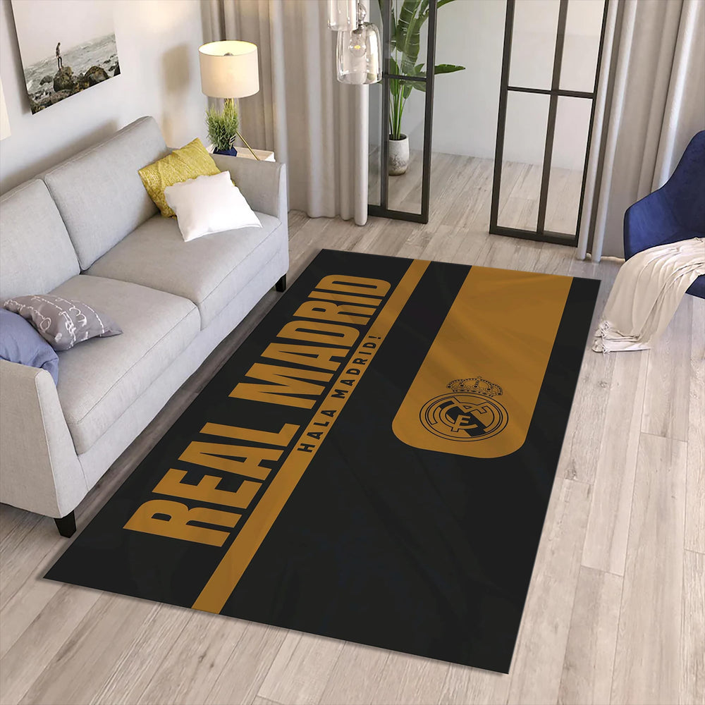 Real Madrid Rug Real Madrid Rug Football Carpet for Garage & Kids