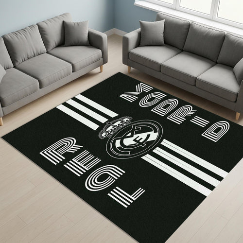 Real Madrid Rug Real Madrid Rug Football Carpet for Garage & Kids