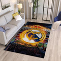 Real Madrid Rug Real Madrid Rug Football Carpet for Garage & Kids