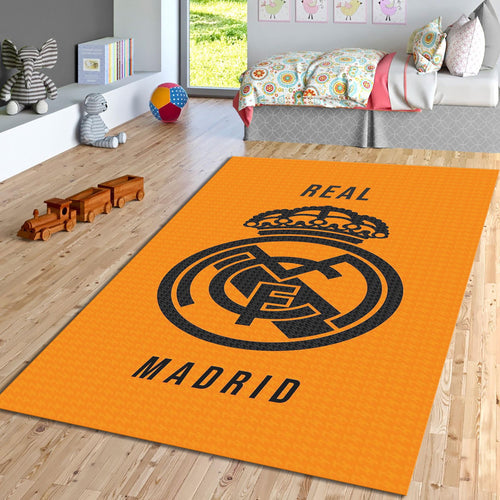 Real Madrid Rug Real Madrid Rug Football Carpet for Garage & Kids