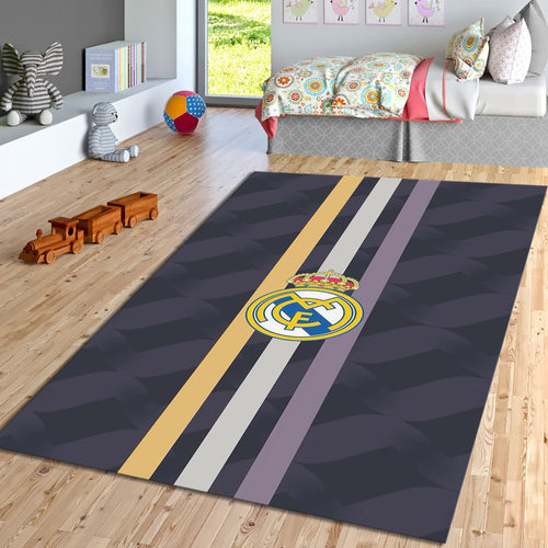 Real Madrid Rug Real Madrid Rug Football Carpet for Garage & Kids