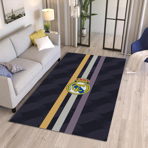 Real Madrid Rug Real Madrid Rug Football Carpet for Garage & Kids