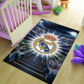 Real Madrid Rug Real Madrid Rug Football Carpet for Garage & Kids