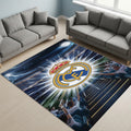Real Madrid Rug Real Madrid Rug Football Carpet for Garage & Kids