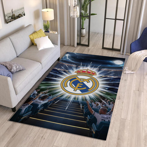 Real Madrid Rug Real Madrid Rug Football Carpet for Garage & Kids
