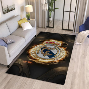Real Madrid Rug Real Madrid Rug Football Carpet for Garage & Kids