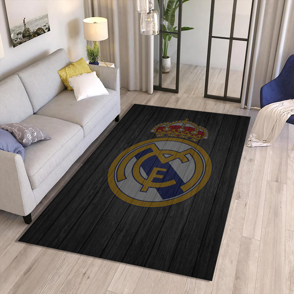 Real Madrid Rug Real Madrid Rug Football Carpet for Garage & Kids