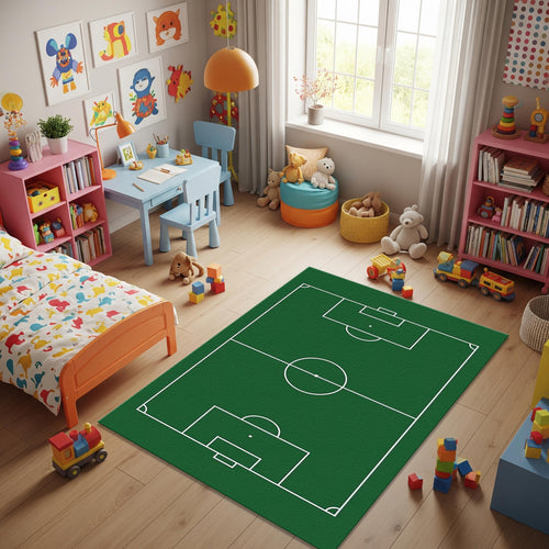 Football Rug, Football Pitch Rug