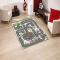 City Road Kids Play Rug, Nursery Decor