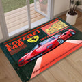 Ferrari F1 Rug Formula 1 Style Formula 1 Racing Carpet for Garage