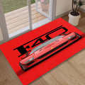 Ferrari F1 Rug Ferrari F40 Rug Formula 1 Racing Carpet for Garage