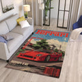 Ferrari F1 Rug Ferrari F40 Rug Formula 1 Racing Carpet for Garage