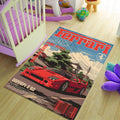 Ferrari F1 Rug Ferrari F40 Rug Formula 1 Racing Carpet for Garage