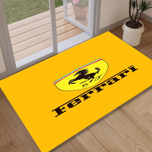 Ferrari F1 Rug Ferrari Rug Formula 1 Racing Carpet for Garage &