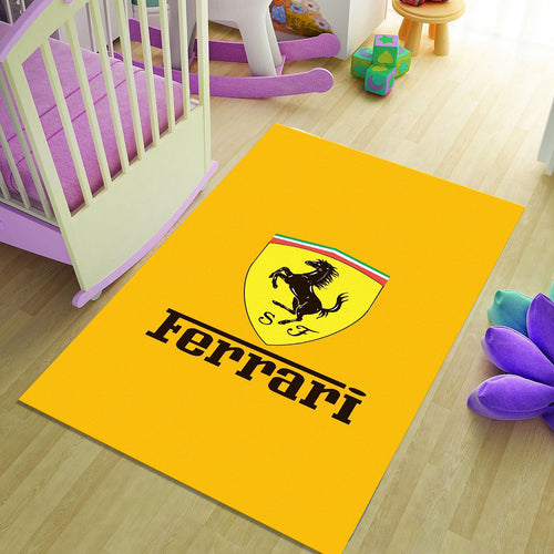 Ferrari F1 Rug Ferrari Rug Formula 1 Racing Carpet for Garage &
