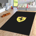 Ferrari F1 Rug Ferrari Shield Rug Formula 1 Racing Carpet for