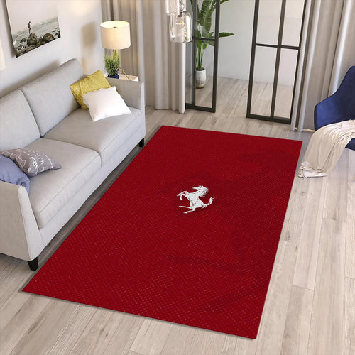 Ferrari F1 Rug Ferrari Rug Formula 1 Racing Carpet for Garage &