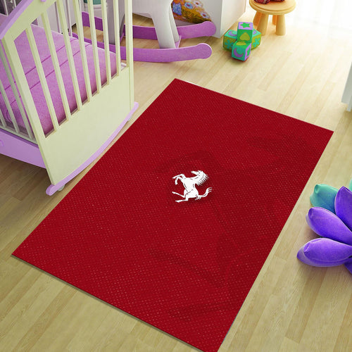 Ferrari F1 Rug Ferrari Rug Formula 1 Racing Carpet for Garage &