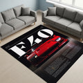 Ferrari F1 Rug Ferrari F40 Rug Formula 1 Racing Carpet for Garage