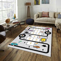 Hopscotch Rug Kids Play Rug Nursery Decor Playground Carpet Road