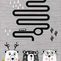 City Road Kids Play Rug, Nursery Decor