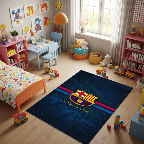 Barcelona Rug Barca Rug Football Team Rug Soccer Rug Champions