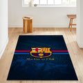 Barcelona Rug Barca Rug Football Team Rug Soccer Rug Champions