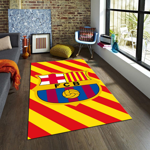 Barcelona Rug Barca Rug Football Team Rug Soccer Rug Champions