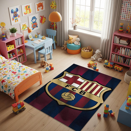 Barcelona Rug Barca Rug Football Team Rug Soccer Rug Champions