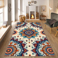 Modern Abstract rug, Abstract Forms Accent Carpet