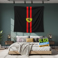 Ferrari F1 Rug, Ferrari Tapestry: Car Wall Hanging