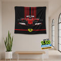 Ferrari F1 Rug Ferrari Car Tapestry: Custom F1 Wall Decor