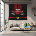 Ferrari F1 Rug Ferrari Car Tapestry: Custom F1 Wall Decor