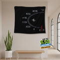 Ferrari F1 Rug Ferrari Speedometer Tapestry: Car Lover's Wall