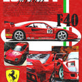 Ferrari F1 Rug, Ferrari F40 Tapestry: Car Lover Wall Hanging