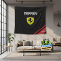 Ferrari F1 Rug, Ferrari Tapestry: Car Lover Gift