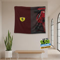 Ferrari F1 Rug, Ferrari F1 Tapestry: Car Lover's Wall Decor
