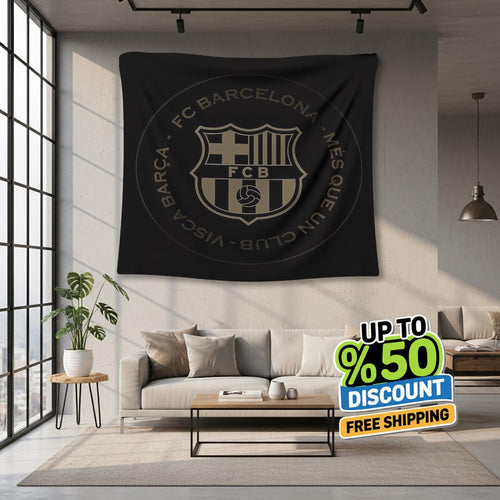FC Barcelona Rug FC Barcelona Tapestry: Football Club Wall