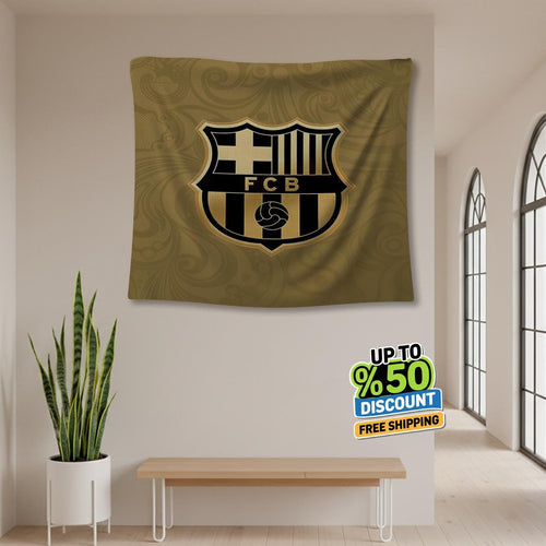 FC Barcelona Rug, FC Barcelona Tapestry: Football Club Wall Decor