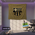 FC Barcelona Rug, FC Barcelona Tapestry: Football Club Wall Decor