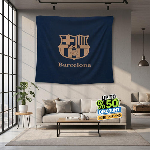 FC Barcelona Rug FC Barcelona Tapestry: Football Club Wall