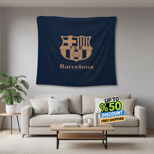 FC Barcelona Rug FC Barcelona Tapestry: Football Club Wall