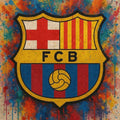 FC Barcelona Rug, FC Barcelona Tapestry: Football Club Wall Decor