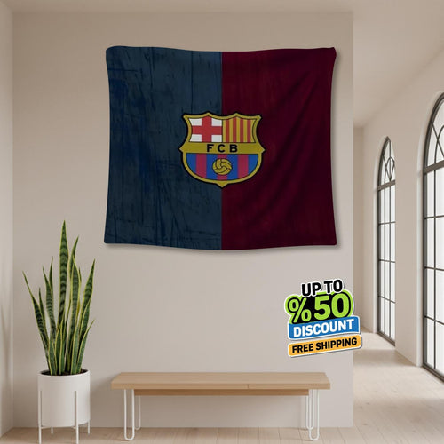 FC Barcelona Rug FC Barcelona Tapestry: Football Club Wall
